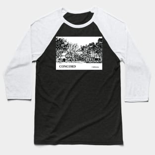 Concord California Baseball T-Shirt